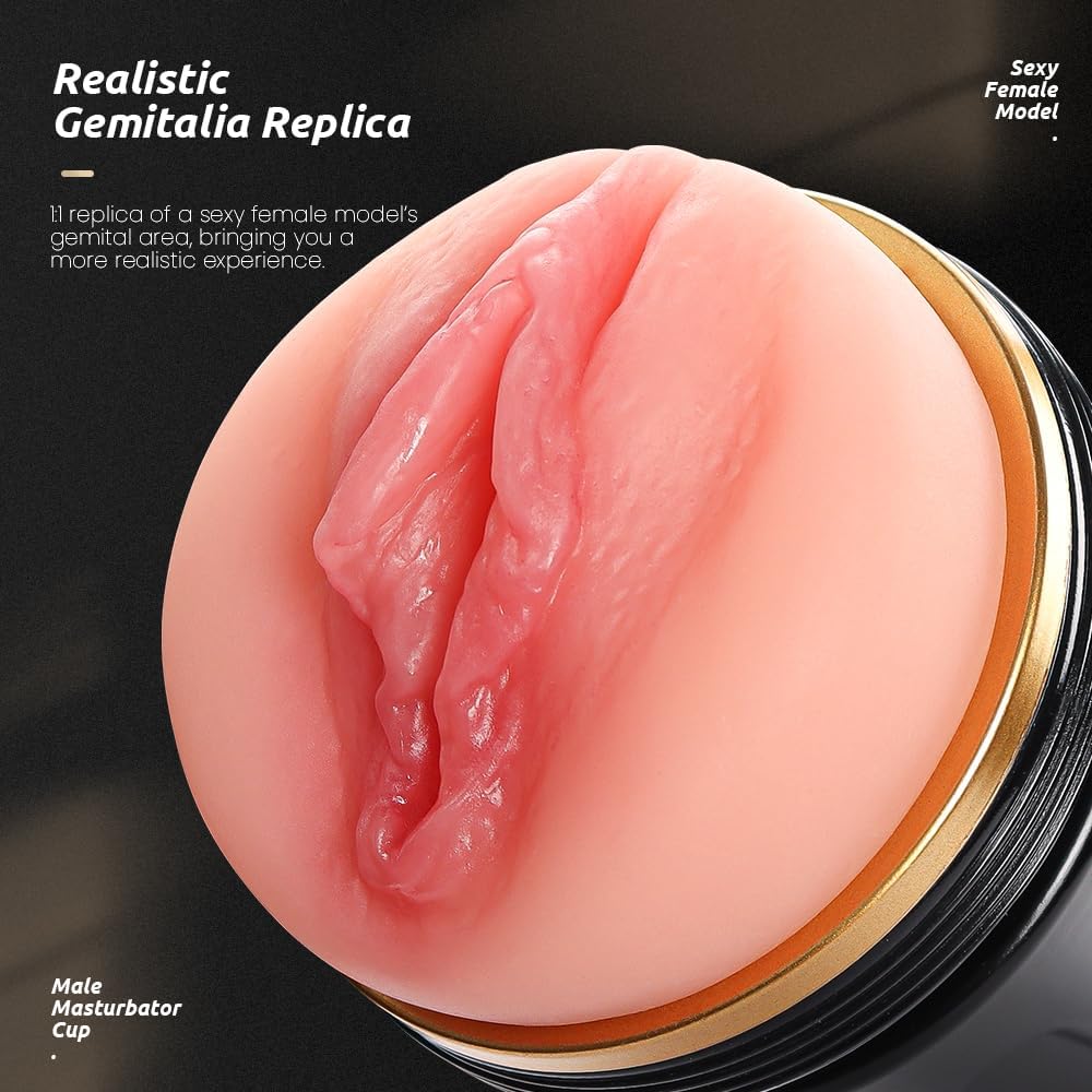 AlphaMen™ Realistic Stroker – Ultra Soft Deep Texture Male Trainer