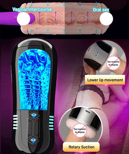 [Discreet Shipping] YUNPSO™ fully automatic collapsible decompression cup, no need to hold it in your hand!